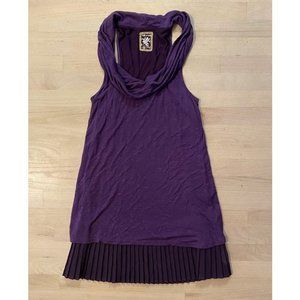 Free People purple racerback dress size Medium
